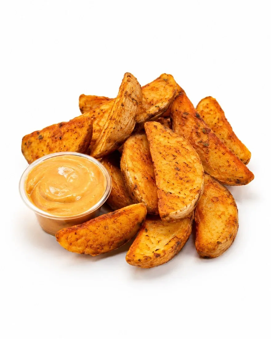 Potatoes épicées avec sauce Tiznit